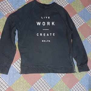 Black Charcol Sweat Shirt