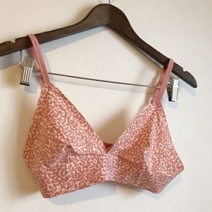 JOE FRESH leopard Print Pink Bralette Women