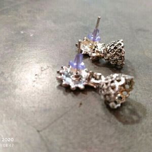 Collection Of 4 Beautiful  Small Earrings