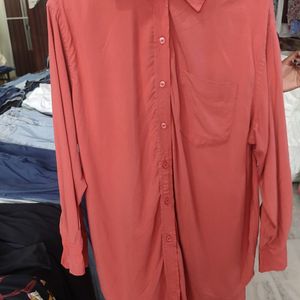 MANGO Oversized Shirt