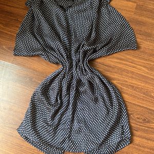 Polka Dots Satin Sleep Tunic