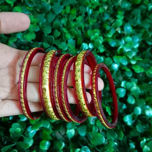 New Red Bangles