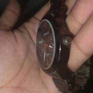 Mens Back Colour Watch