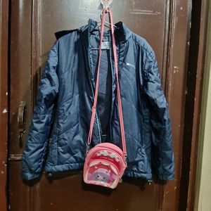 Women Winter Jacket Warm + Bag Free