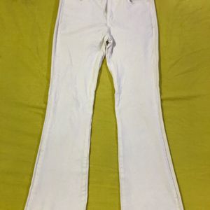 Soft&stretchy White Jeans Waist 28-30