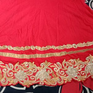 Red Gown Cotton