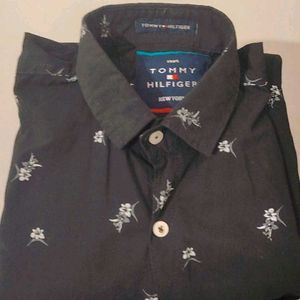 Tommy Hilfiger Black Shirt For Men