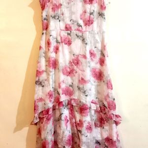 Multi Florals Gown Dress (Woman's)