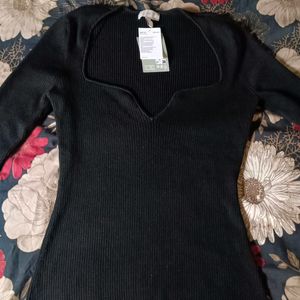 H&M T Shirt Black