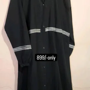 Front Open Abaya For 899