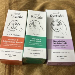 Combo Of Foxtale Products