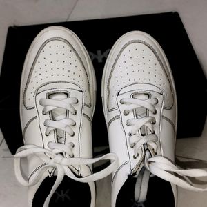 Kook N Keech Women White Sneakers