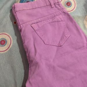 Lavender Coquette Core Jeans