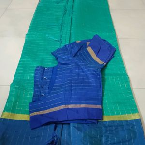 Saree Silk With Blouse