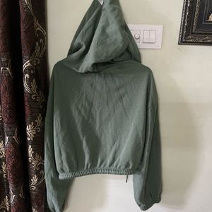 Teal Green Hoodie Jacket