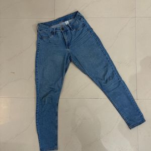 H&m Blue Skinny Jeans