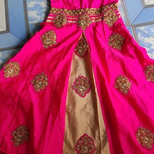 Beautiful 😍 Rose Pink Anarkali