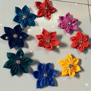 Hand Made Fabric Flowers