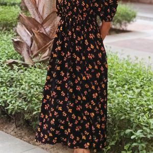 Zudio Floral Long Dress