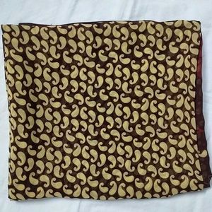 Designer Brown Saree Without Blouse