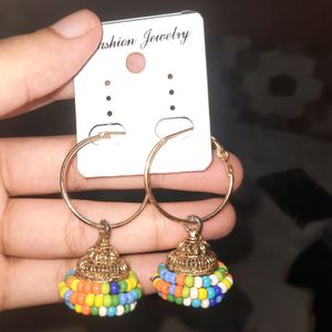 Combo Offer - 2 Earrings + 1 Hand Bracelet