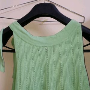 Party Wear Green Top