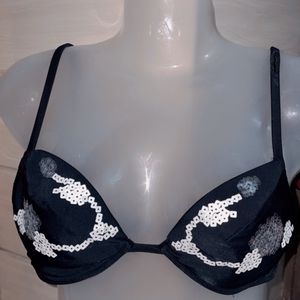 Sequence Black Bra