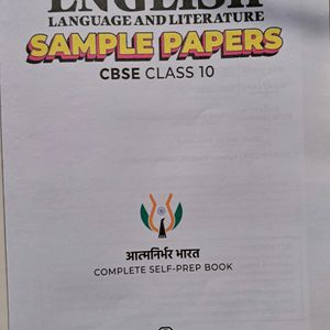 English Sample Paper Class 10 CBSE Educart