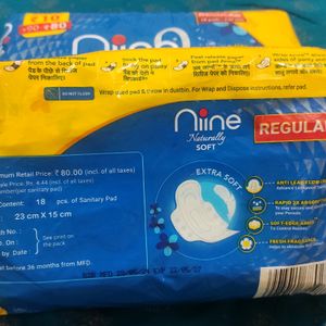 Nine Sanitary Pads