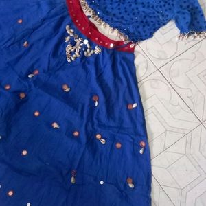 Blue Chaniya Choli