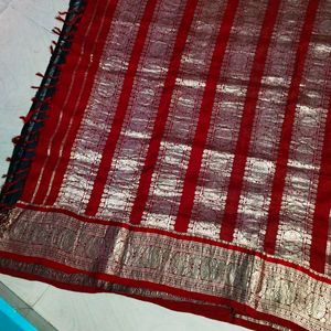 Multi Colour Pure Kanchipattu Saree