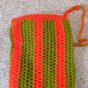 Hand Made Crochet Phone Bag