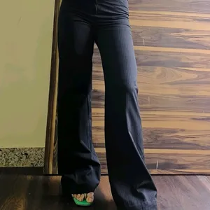 Mid Waist Formal Pants