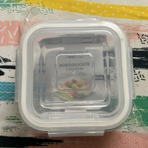 Borosilicate Square Tiffin