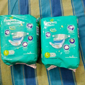 Pampers Diapers (Pack Of 2)