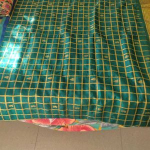 Sea green Silk Saree