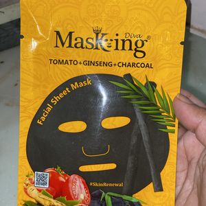 Face Charcoal Mask Sheet