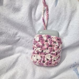 Crochet Bag Charm Earpod Case✨️