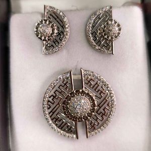 925 Silver Sterling Pendant Earrings