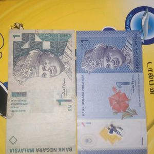 2 UNC MALAYSIAN RINGGIT ( Foreign Currency)