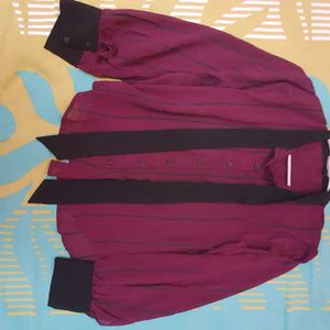 Dark Purple Shirt In a Brand New Condition..