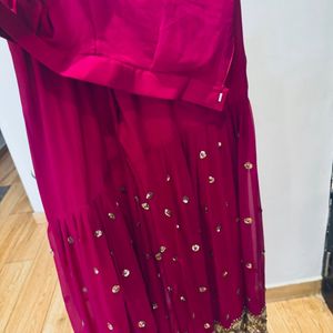 Designer sharara and blouse