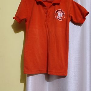 Orange Uniform Shirt