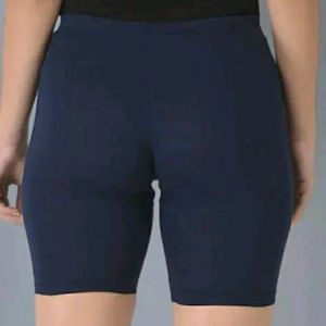 Navy Blue Short Tights Women