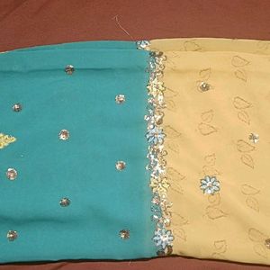 Beautiful Work Silk Saree