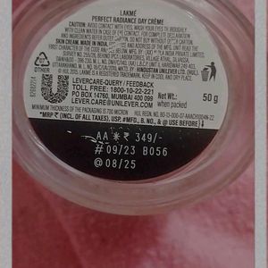 Lakme perfect radiance day cream