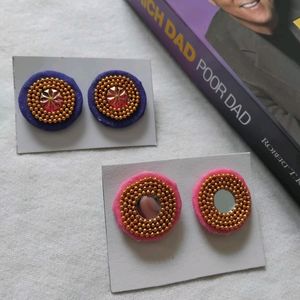 @99/- Pink Purple Studs 💥