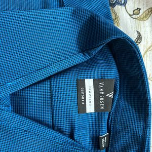 Brand New Van Heusen Blue Full Sleeve Shirt