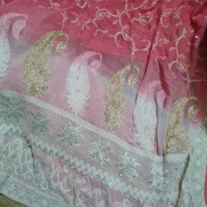 Heavy Embroidery Saree