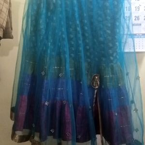 Lehenga Skirt With Dupatta